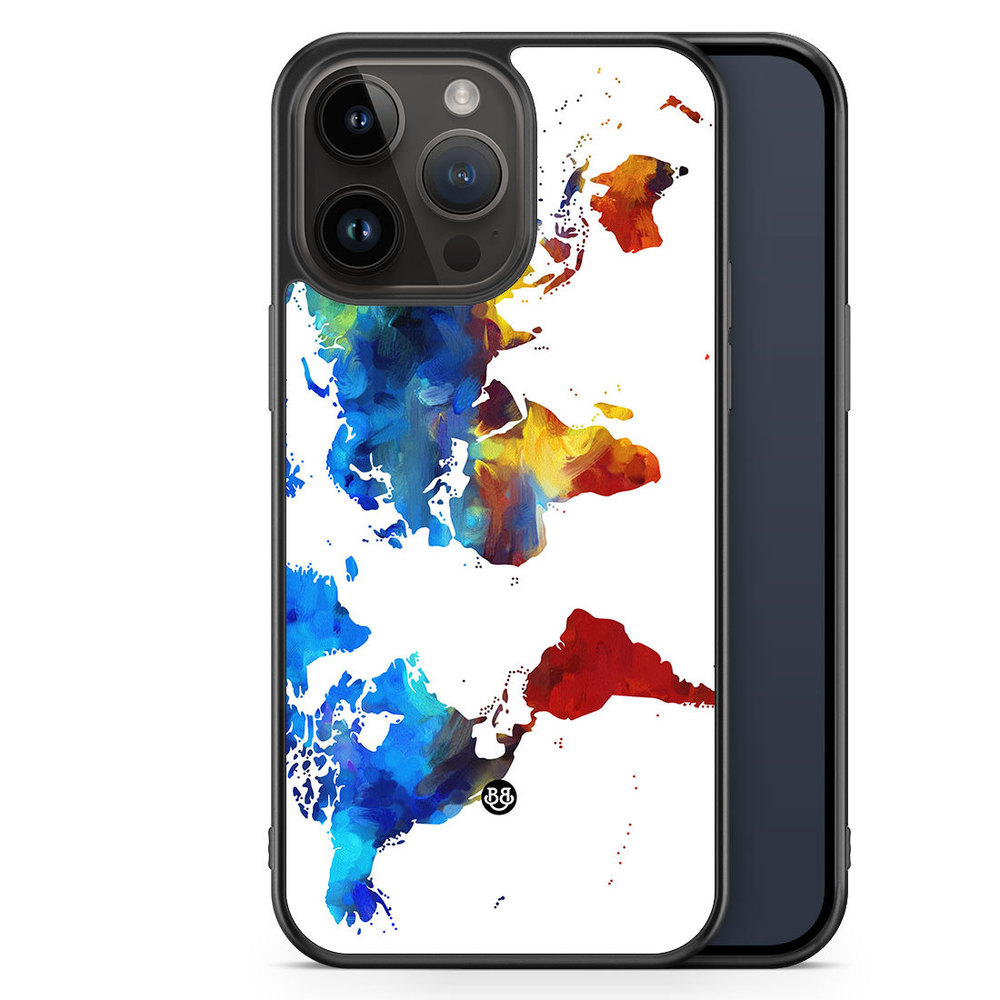 iPhone 14 Pro Max Case - World Map