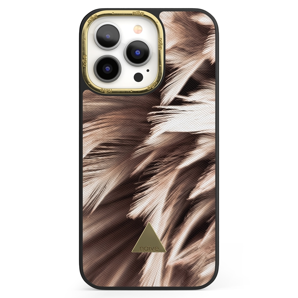 Naive iPhone 13 Pro Case - Feathers