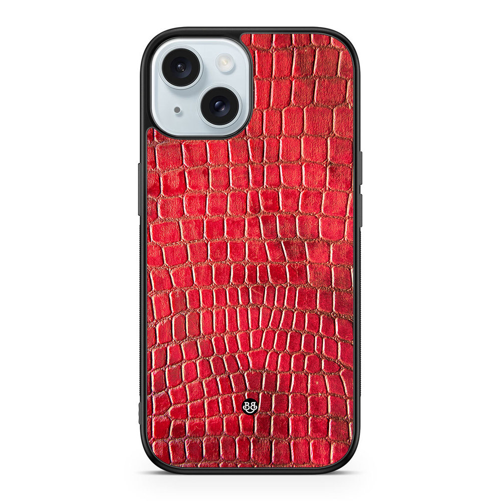iPhone 15 Case - Red Snake
