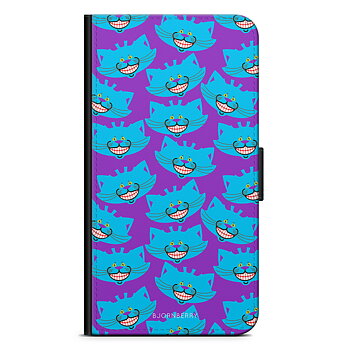 OnePlus 7T Wallet Case - Blue Cats