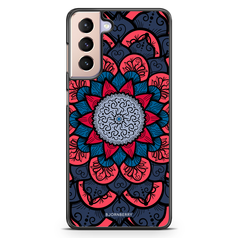 Samsung Galaxy S21 Case - Blue Mandala