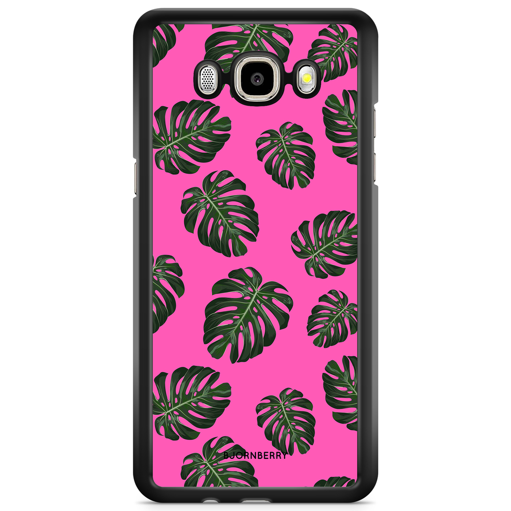 Samsung Galaxy J3 (2016) Case - Monstera Pink