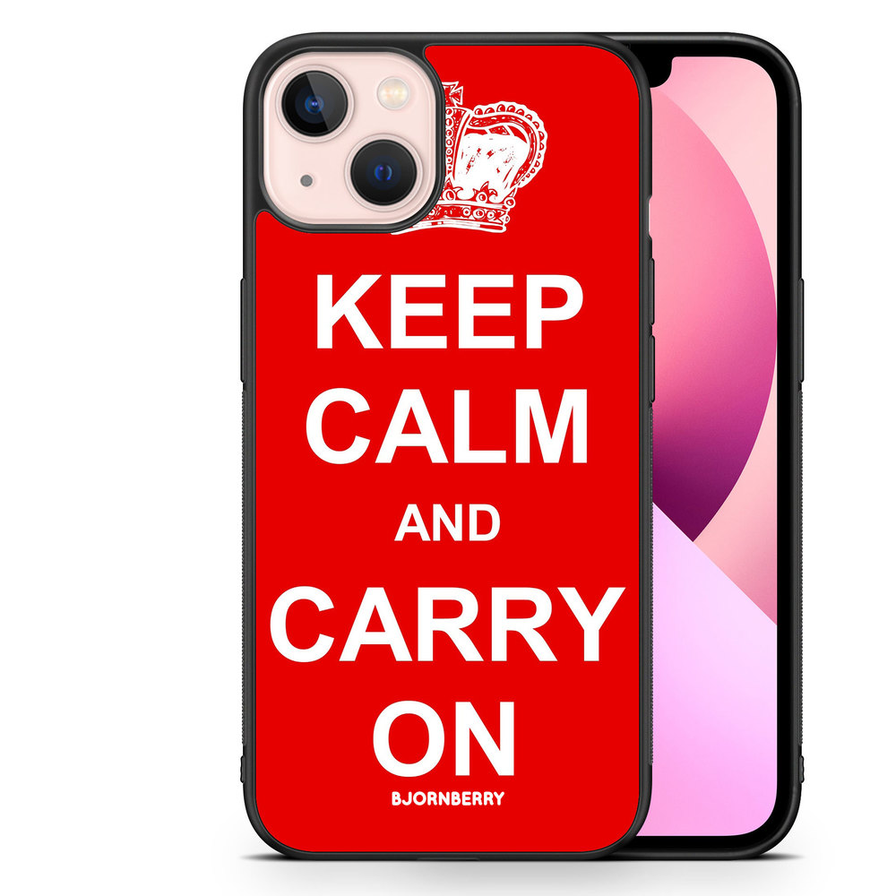 iPhone 13 Case - Keep calm carry on