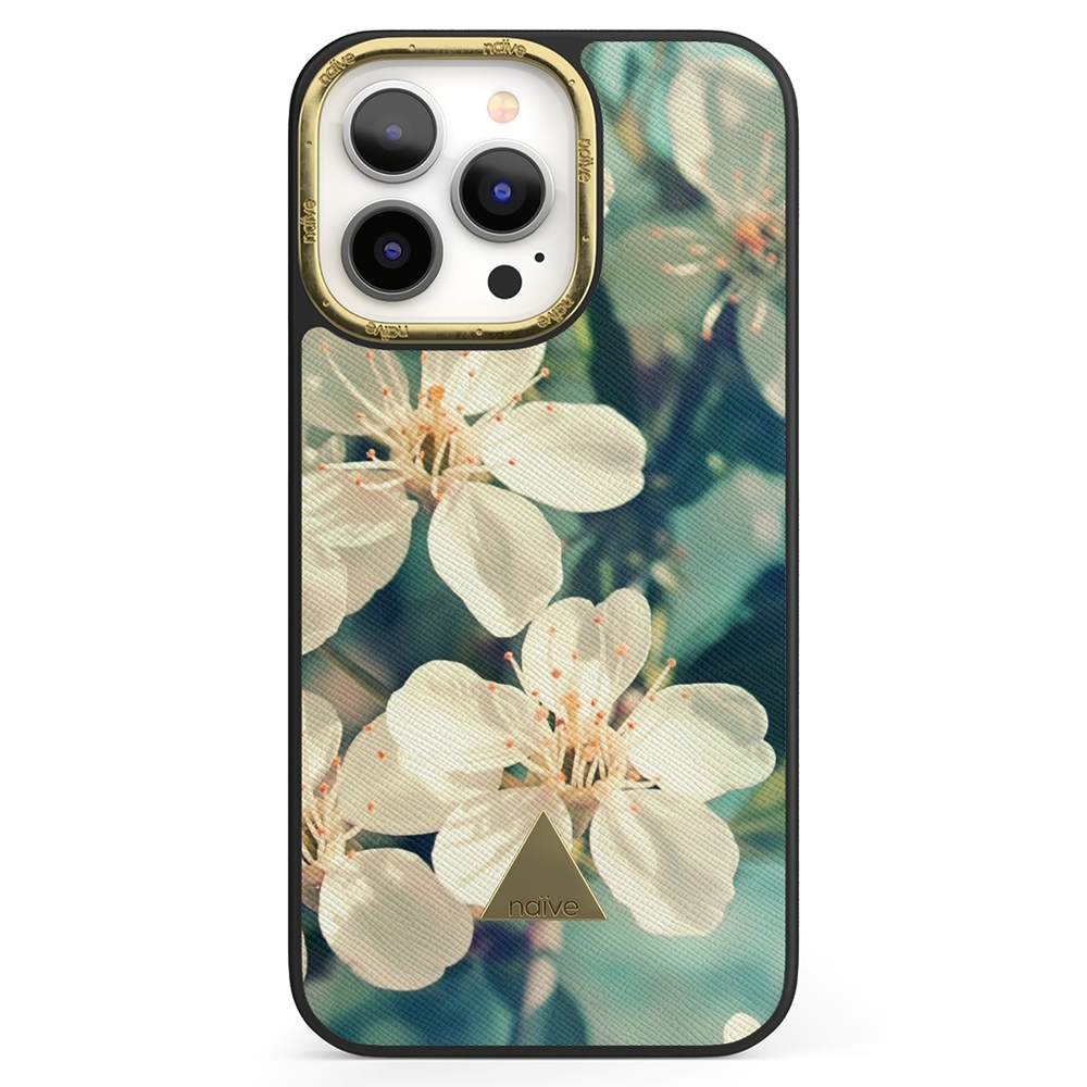 Naive iPhone 13 Pro Case - Spring Flowers