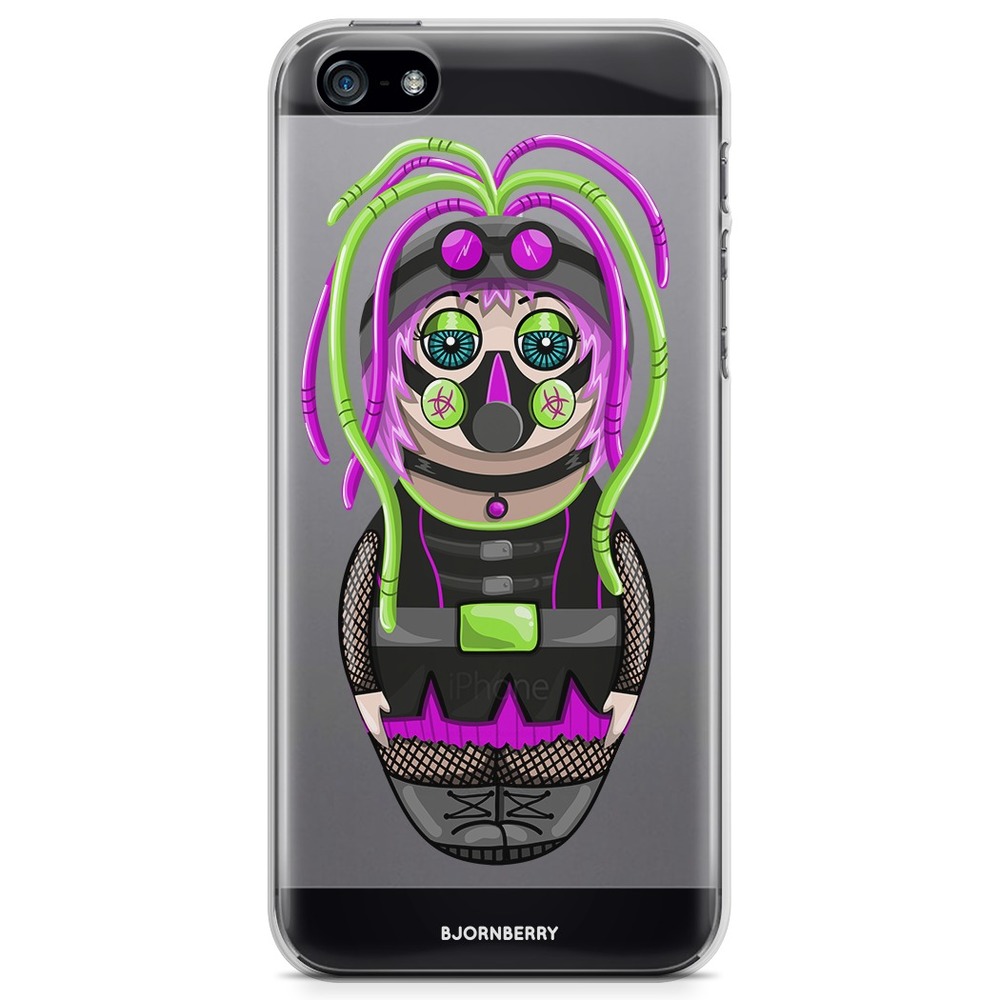 iPhone 5/5S/SE (2016) TPU Case - Cyber-Goth