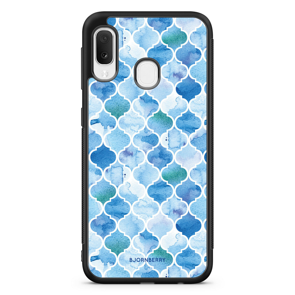 Samsung Galaxy A20e Case - Watercolour Moroccan