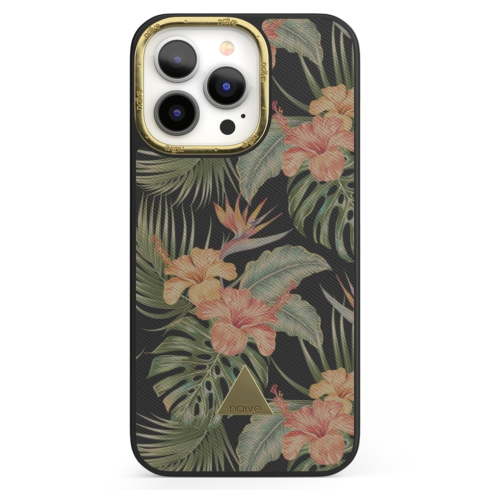 Naive iPhone 13 Pro Case - Hibiscus