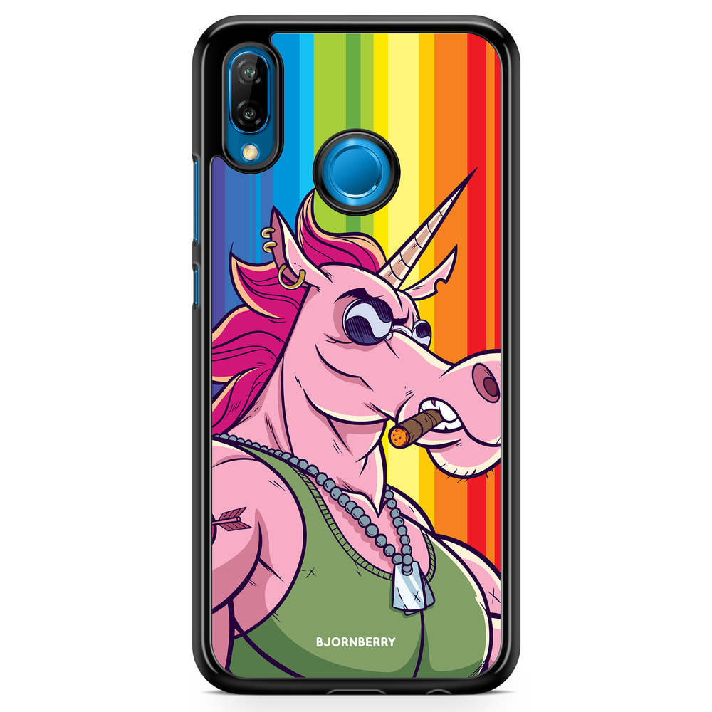 Huawei P20 Lite Case - Muscle Unicorn