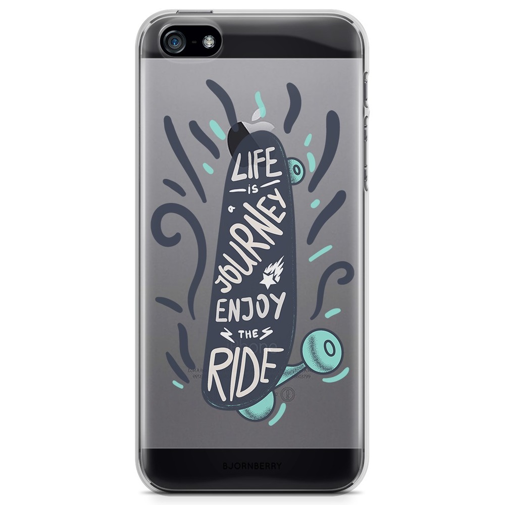iPhone 5/5S/SE (2016) TPU Case - Skate Quote