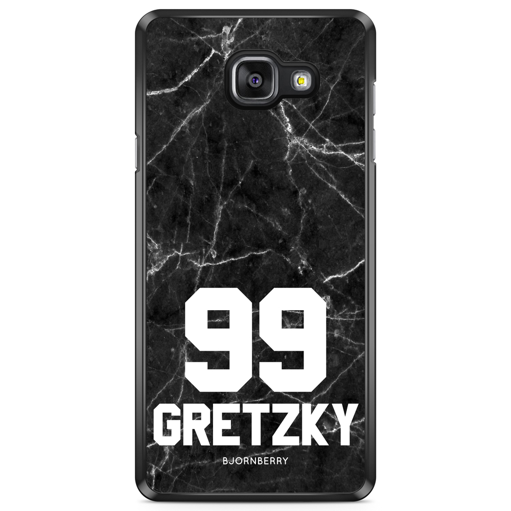 Samsung Galaxy A5 6 (2016) Case Custom - Black Marble Number