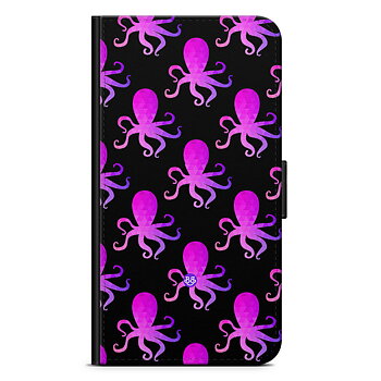 iPhone 14 Pro Max Wallet Case - Octopus Pattern