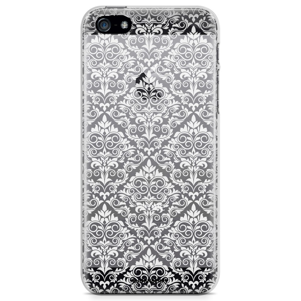 iPhone 5/5S/SE (2016) TPU Case - Damask
