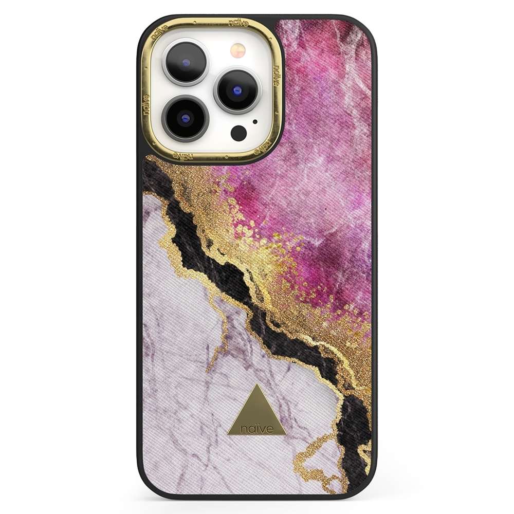 Naive iPhone 13 Pro Case - Pink Dream