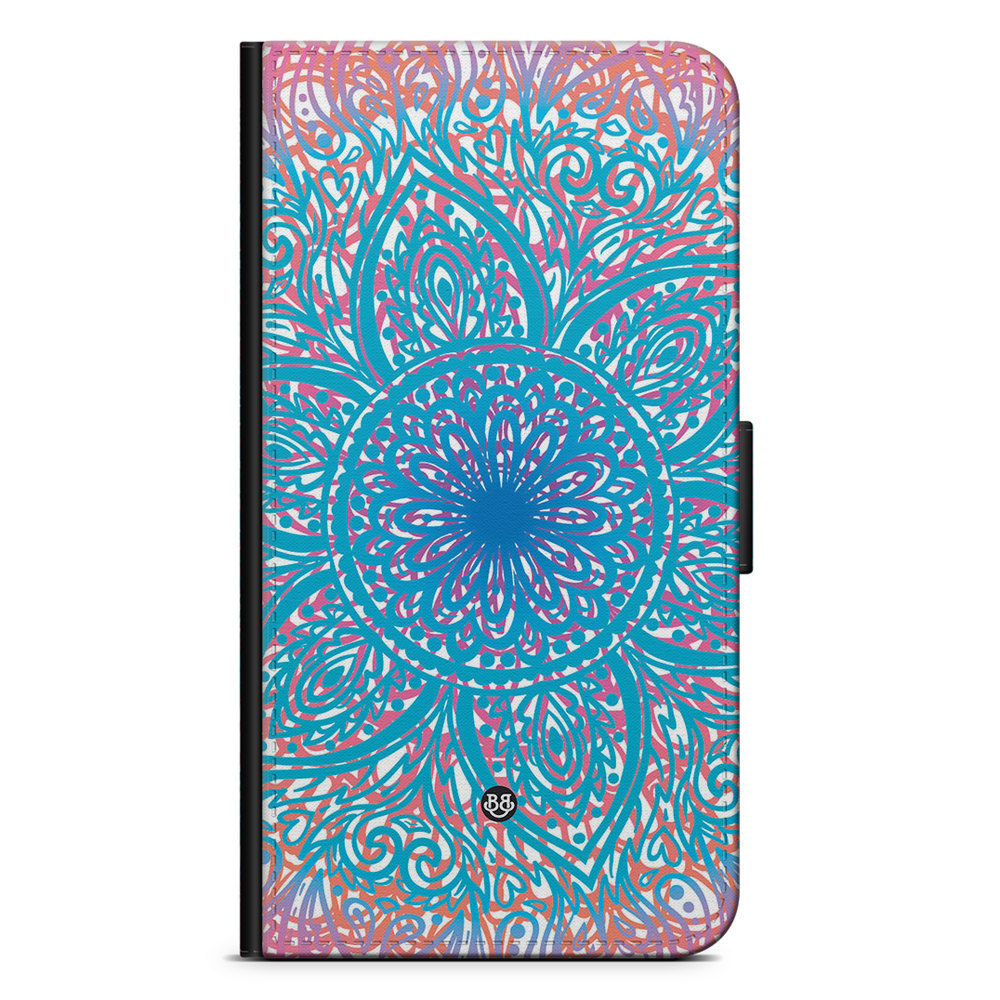 Xiaomi 12 Pro Wallet Case - Pastel Mandala
