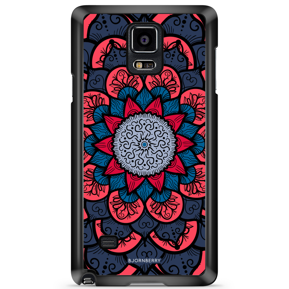 Samsung Galaxy Note 4 Skal - Blå Mandala