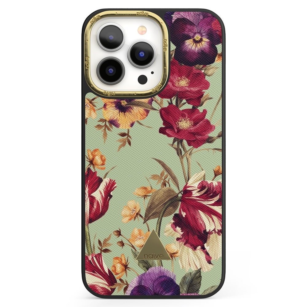 Naive iPhone 13 Pro Case - Pansy Pansy