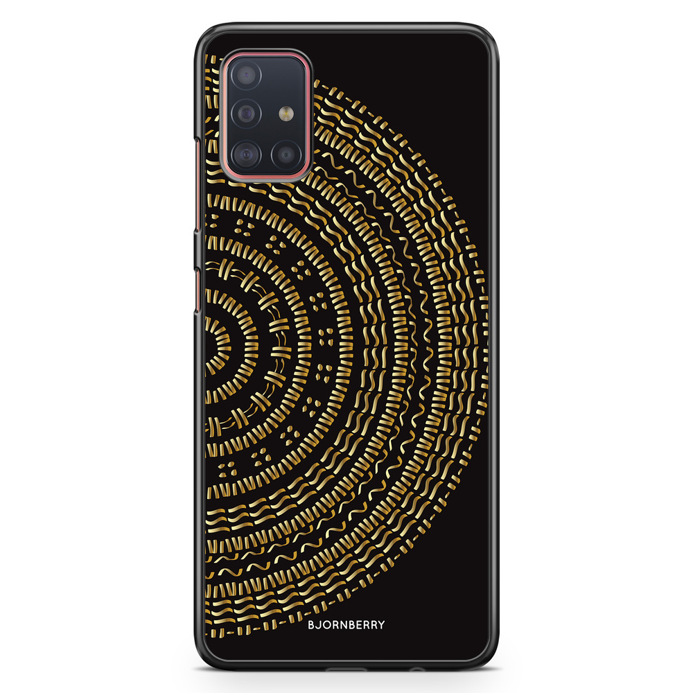 Samsung Galaxy A51 Case - Mandala Gold/Black