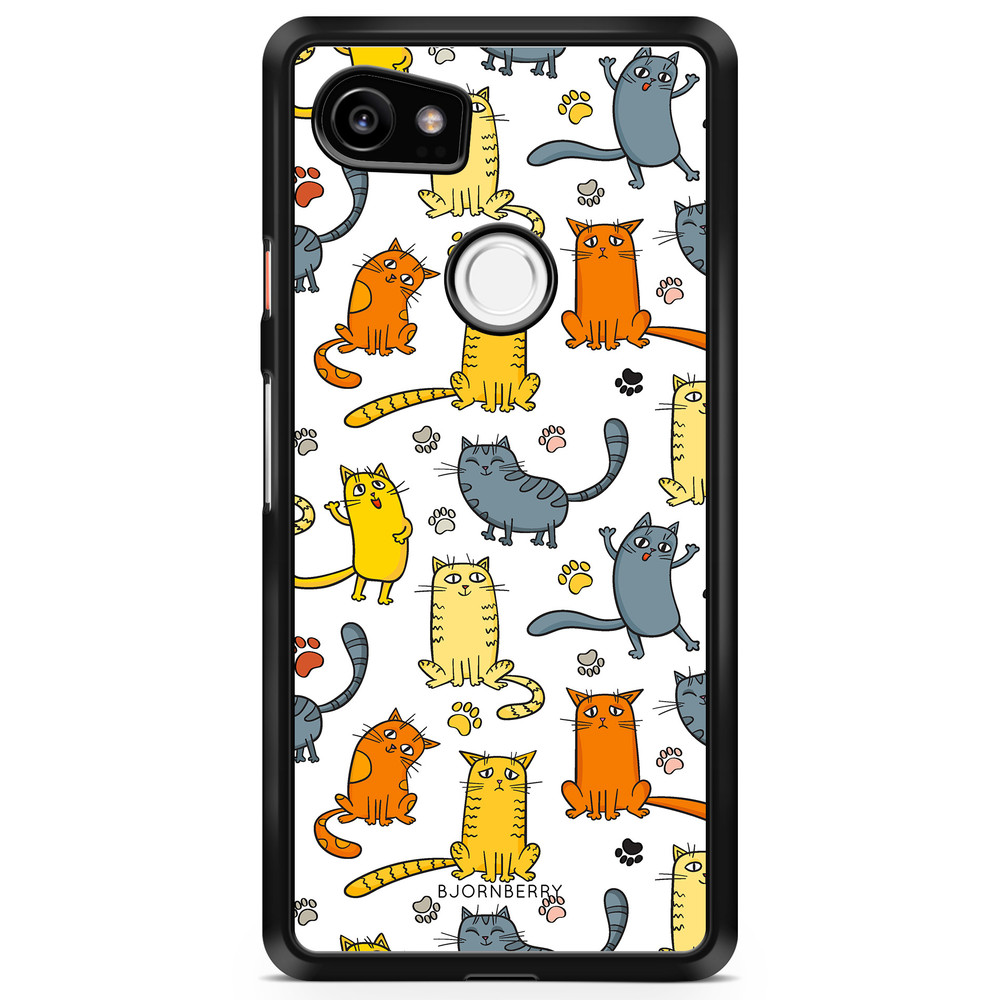Google Pixel 2 XL Case - Cat Pattern
