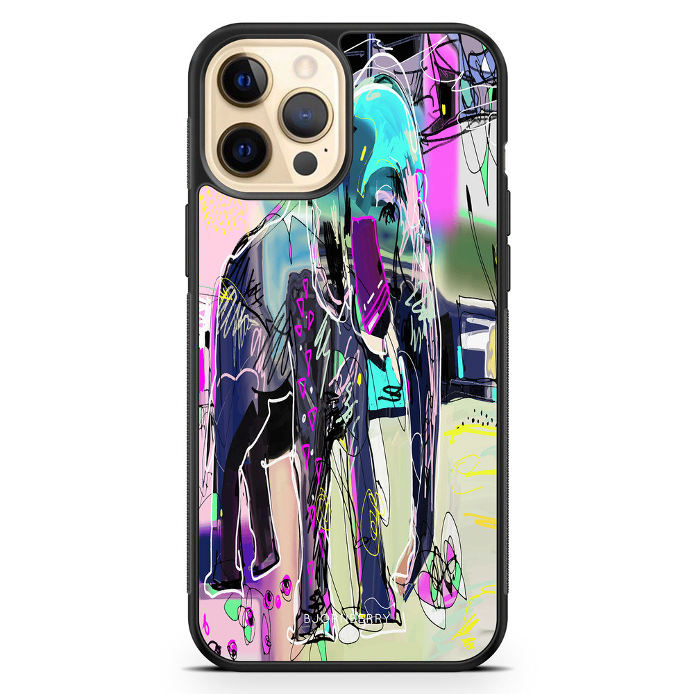 iPhone 12 Pro Max Case - Abstract Elephant
