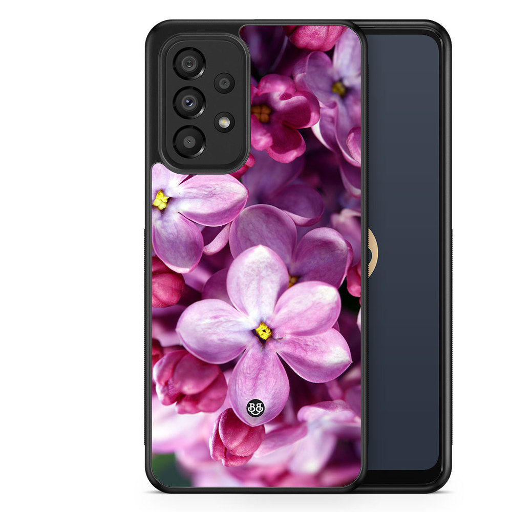Samsung Galaxy A33 5G Case - Purple Spring Flower