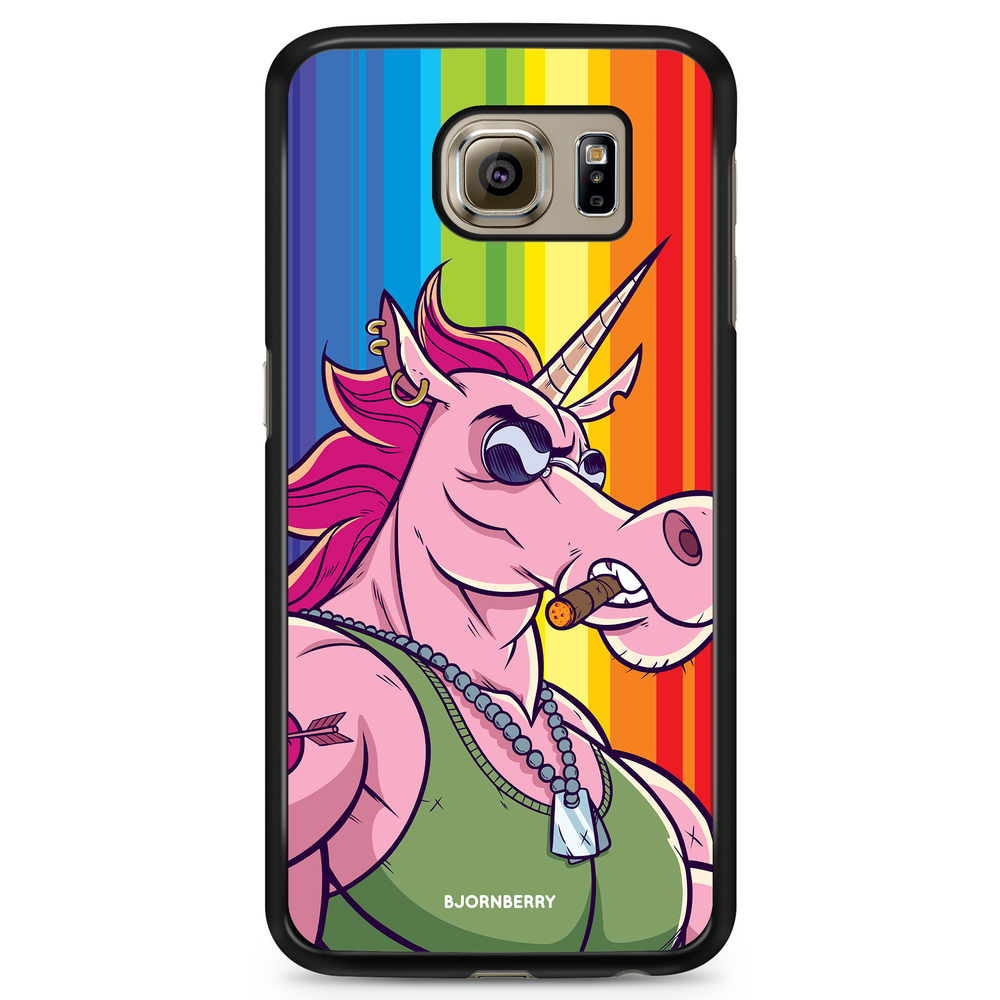 Samsung Galaxy S6 Case - Muscle Unicorn