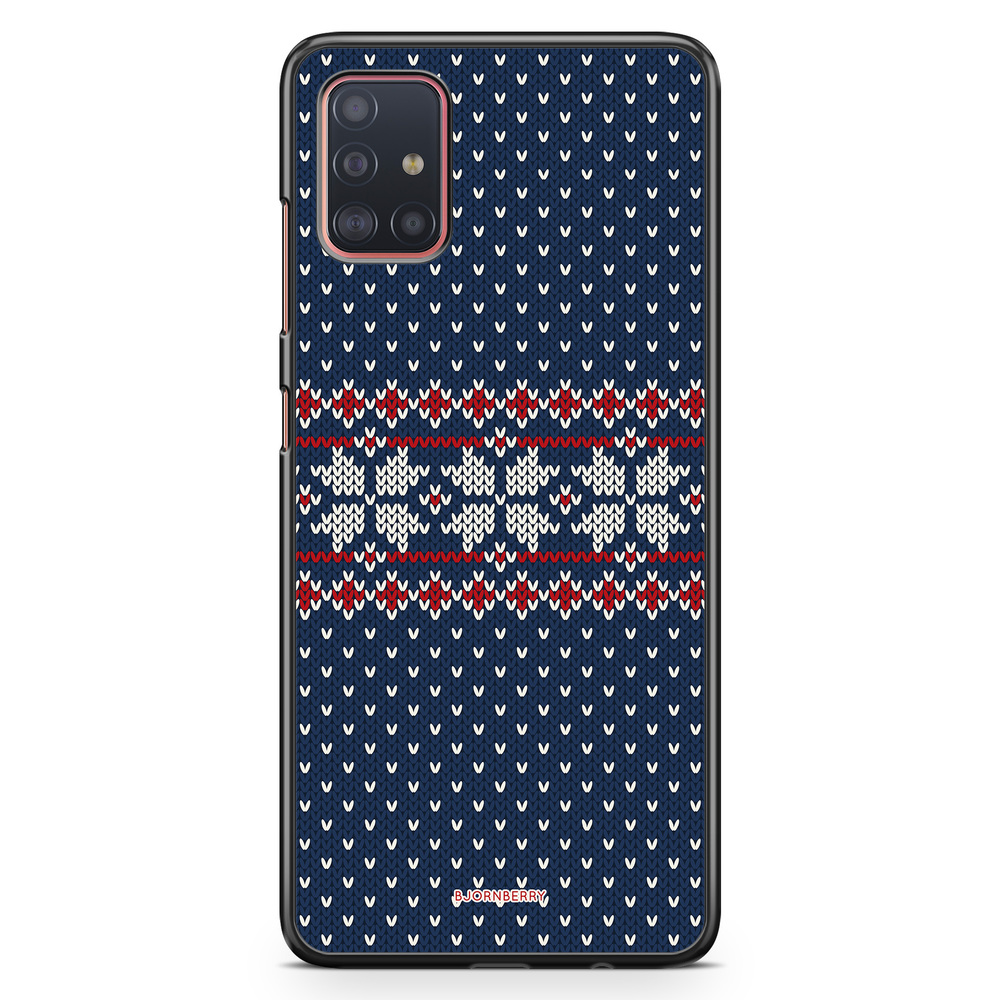 Samsung Galaxy A51 Case - Knitted Xmas