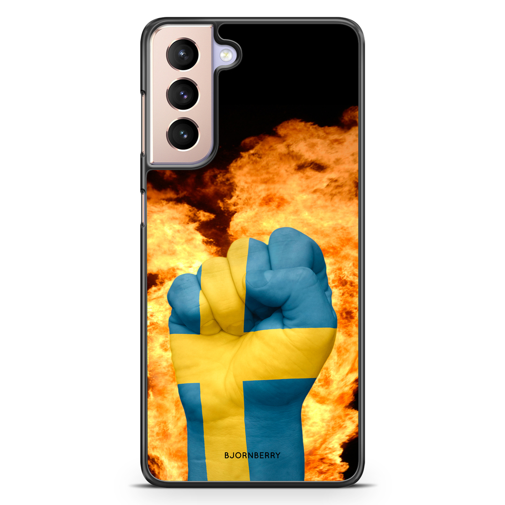 Samsung Galaxy S21 Case - Sweden Hand
