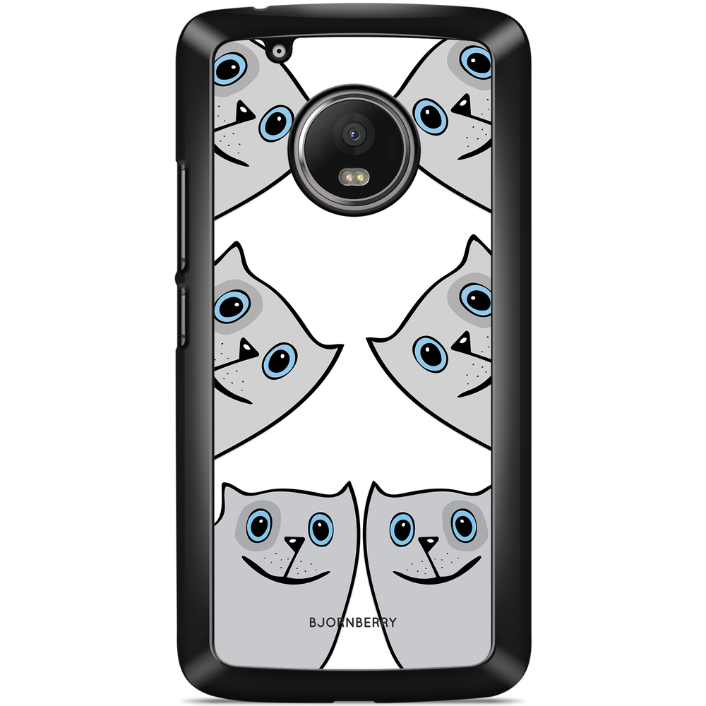 Moto G5 Plus Case - Funny Cats
