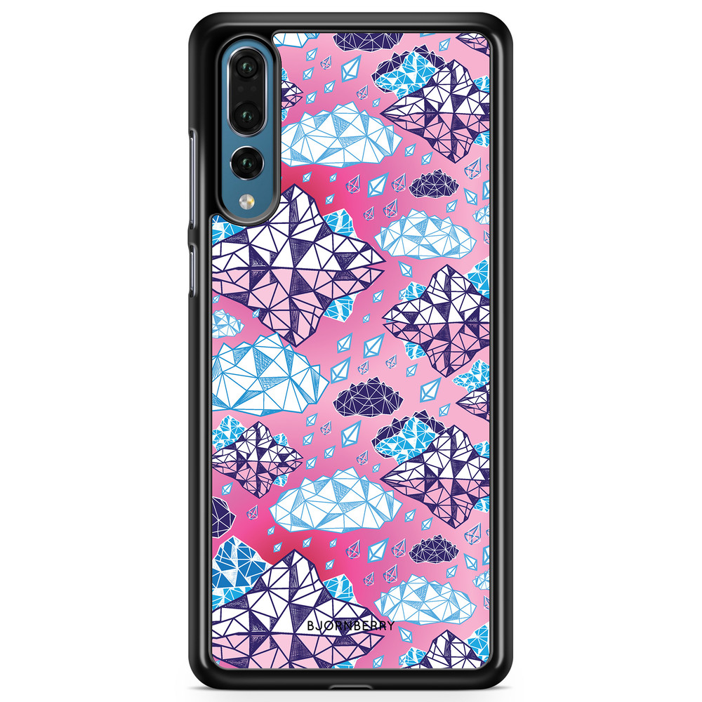 Huawei P20 Pro Case - Geometric Clouds
