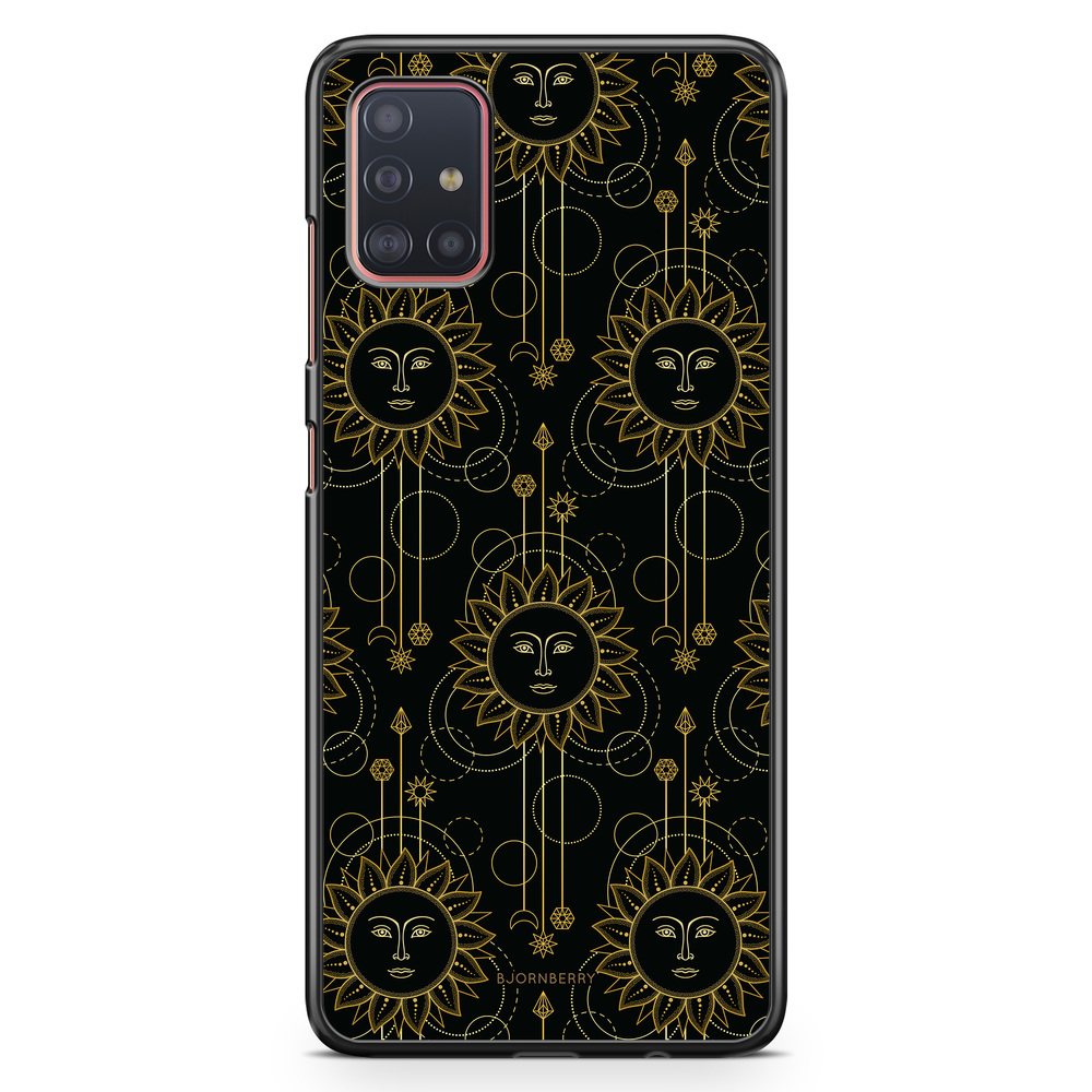 Samsung Galaxy A51 Case - Gold Suns