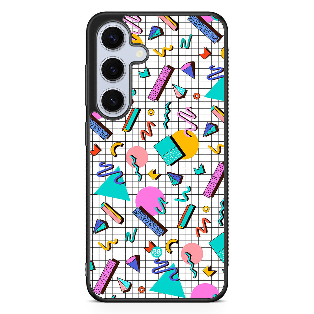 Samsung Galaxy S24 FE Case - 80s Pattern