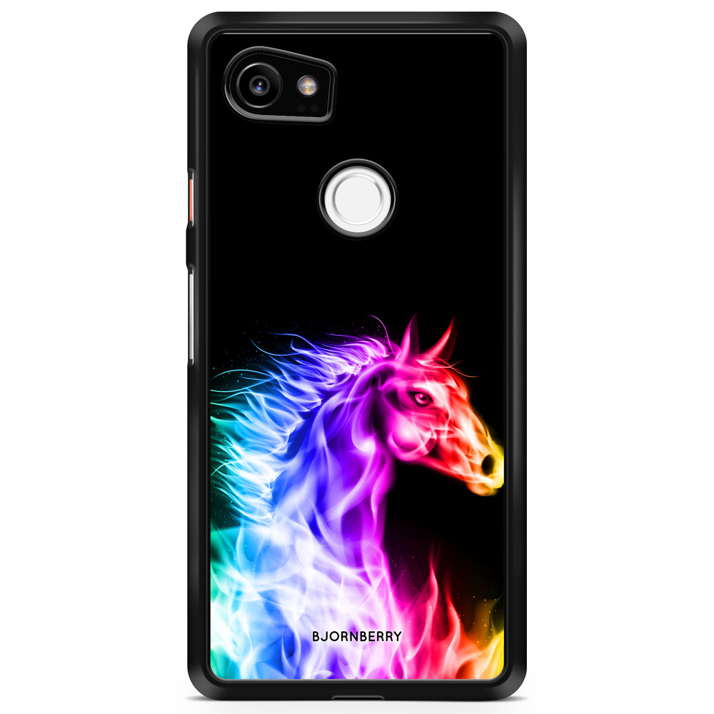 Google Pixel 2 XL Case - Flames Horse
