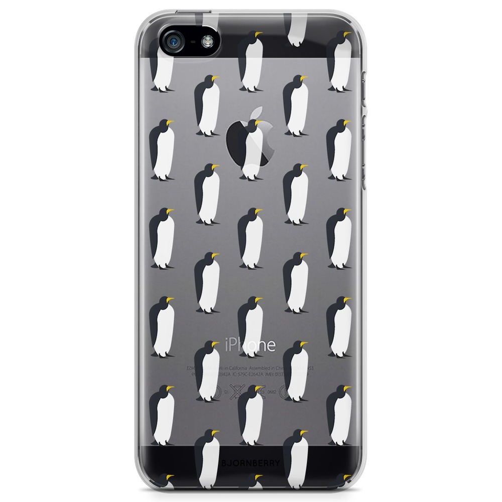 iPhone 5/5S/SE (2016) TPU Case - Penguins