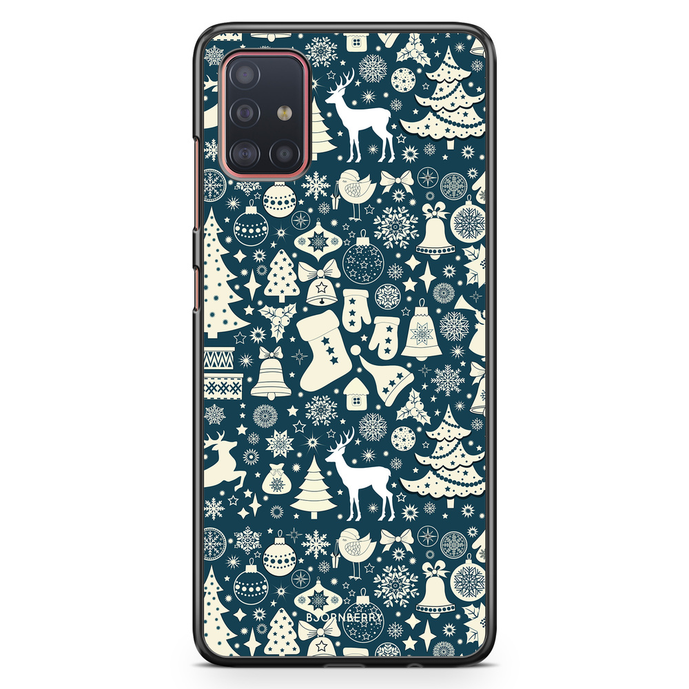 Samsung Galaxy A51 Case - Reindeers & Spruces