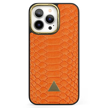 Naive iPhone 13 Pro Skal - Orange Snake