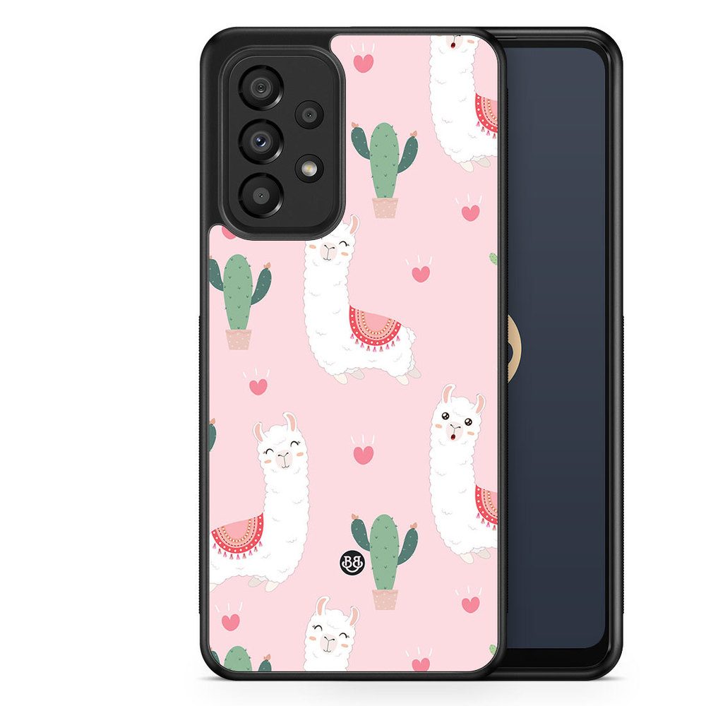 Samsung Galaxy A33 5G Case - Llama Pattern