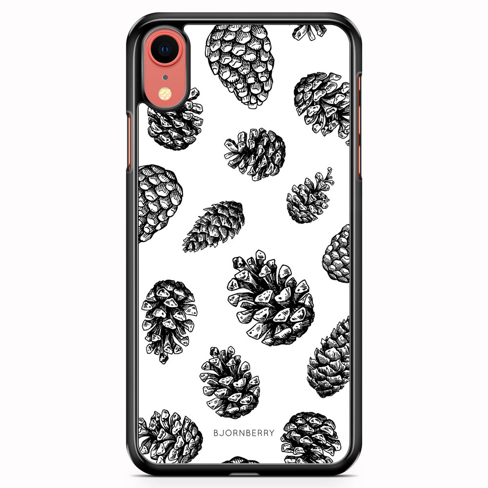 iPhone XR Case - Pine Cone Pattern