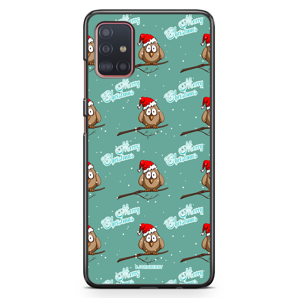 Samsung Galaxy A51 Case - Xmas Sparrows