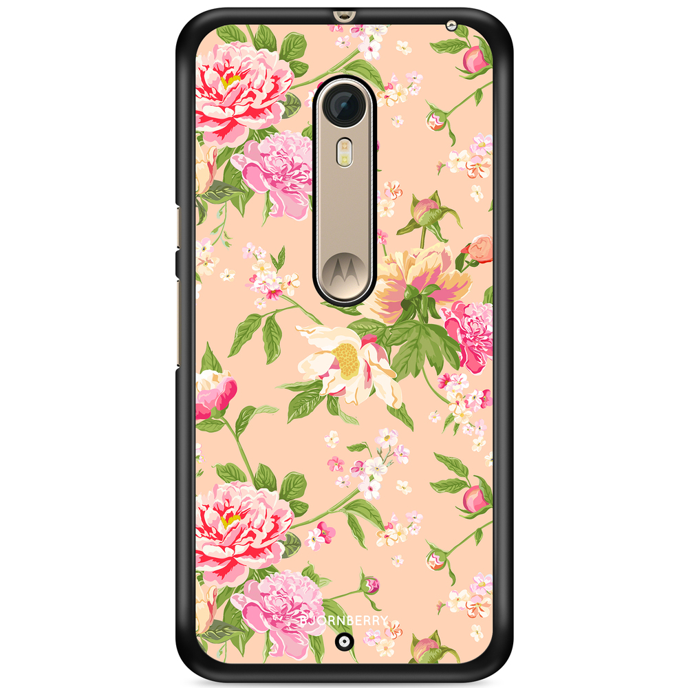 Moto X Style Case - Peony Flowers