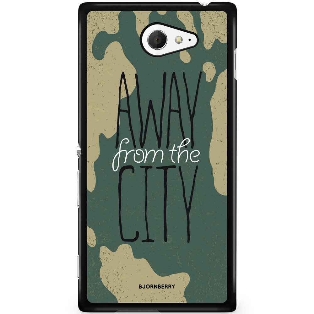 Sony Xperia M2 Aqua Case - Away from the city