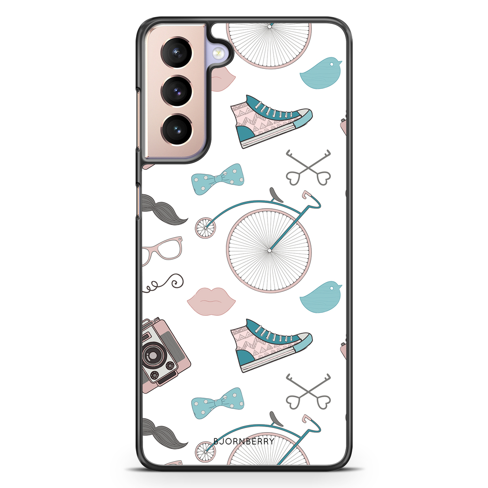 Samsung Galaxy S21 Case - Hipster Pattern