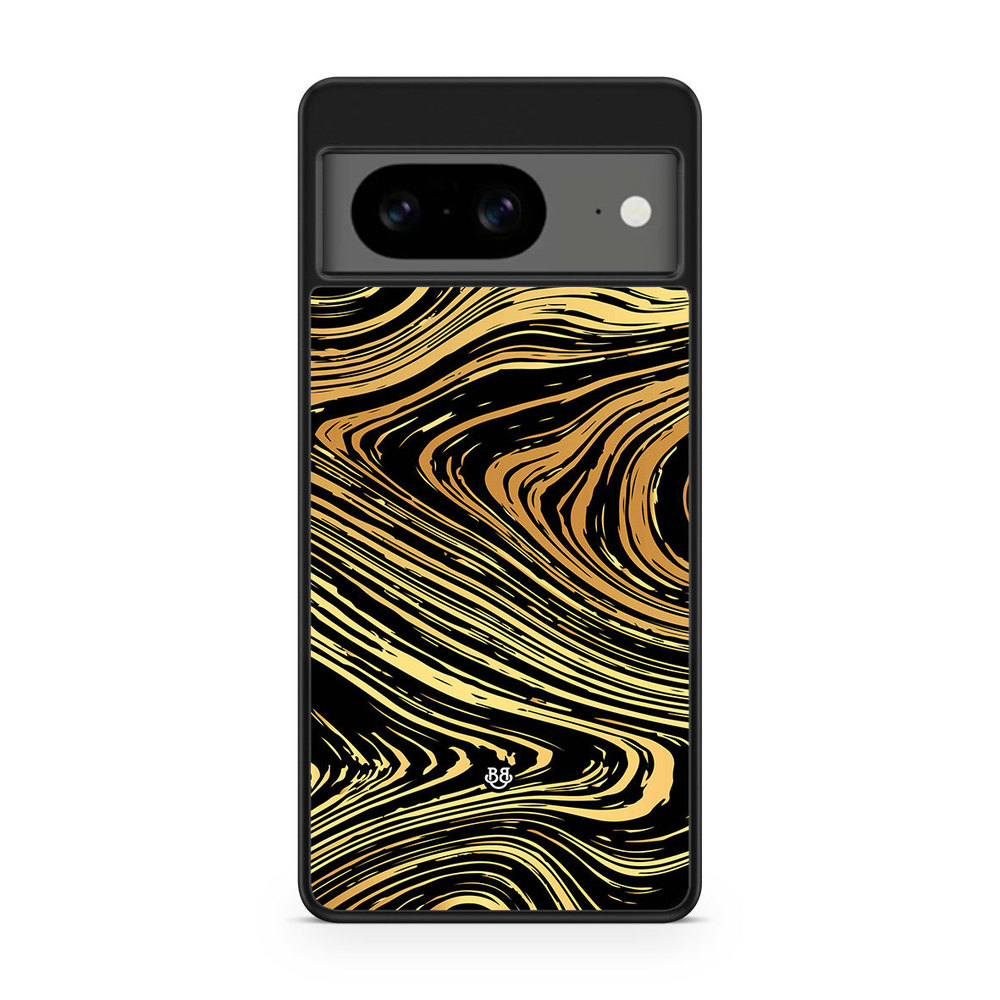 Google Pixel 8 Case - Gold Marble