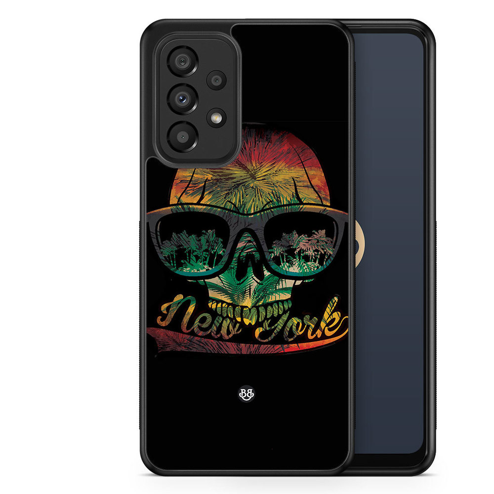 Samsung Galaxy A33 5G Case - New York Skull