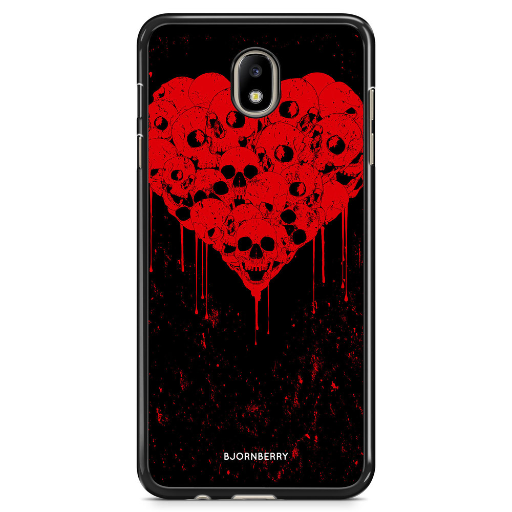 Samsung Galaxy J7 (2017) Case - Skull Heart