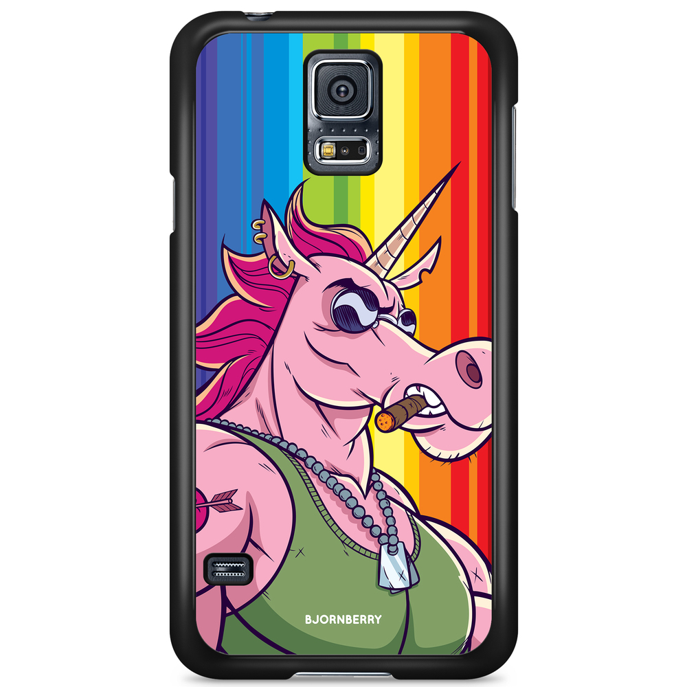 Samsung Galaxy S5/S5 NEO Case - Muscle Unicorn