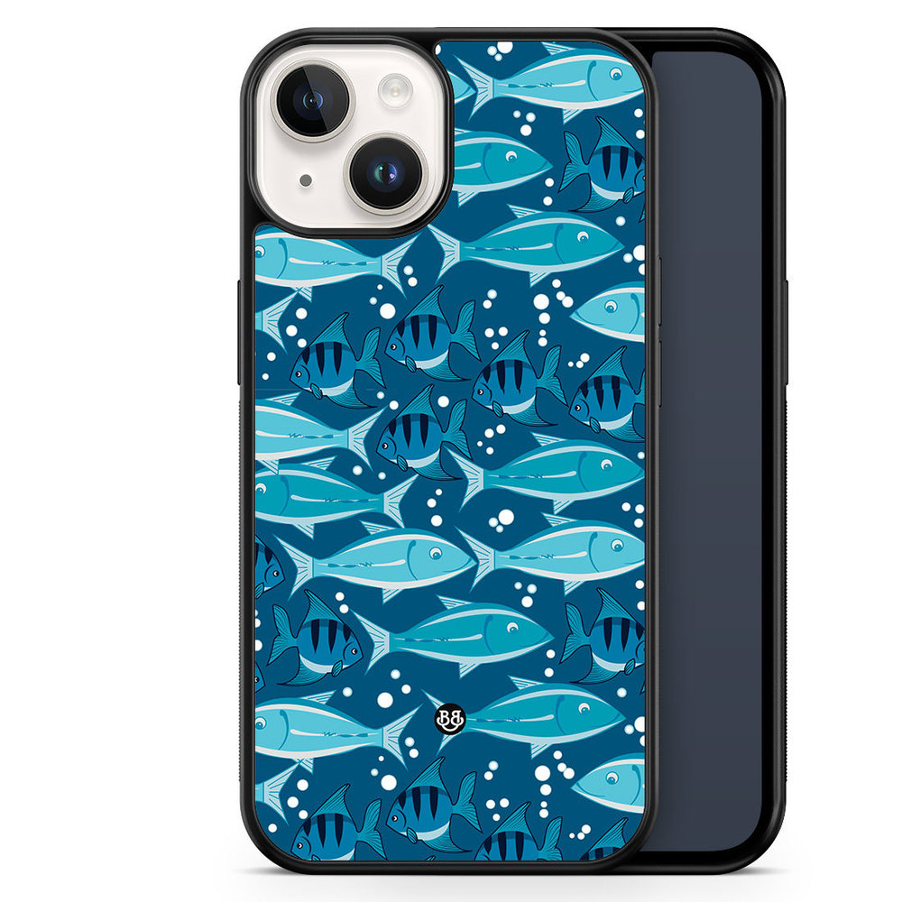 iPhone 14 Case - Fish Pattern