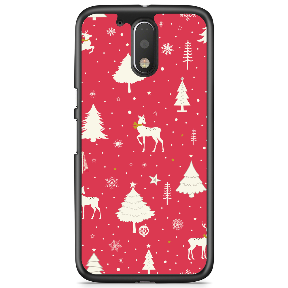 Moto G4/G4 Plus Case - Red Christmas