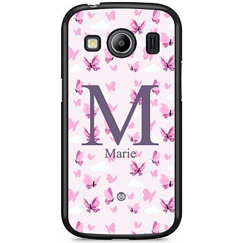Samsung Galaxy Ace 4 Skal Custom - AWAKEN - Butterfly Pink