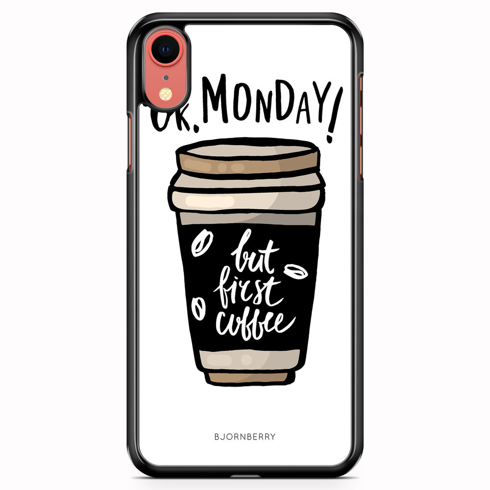 iPhone XR Case - But First Coffee