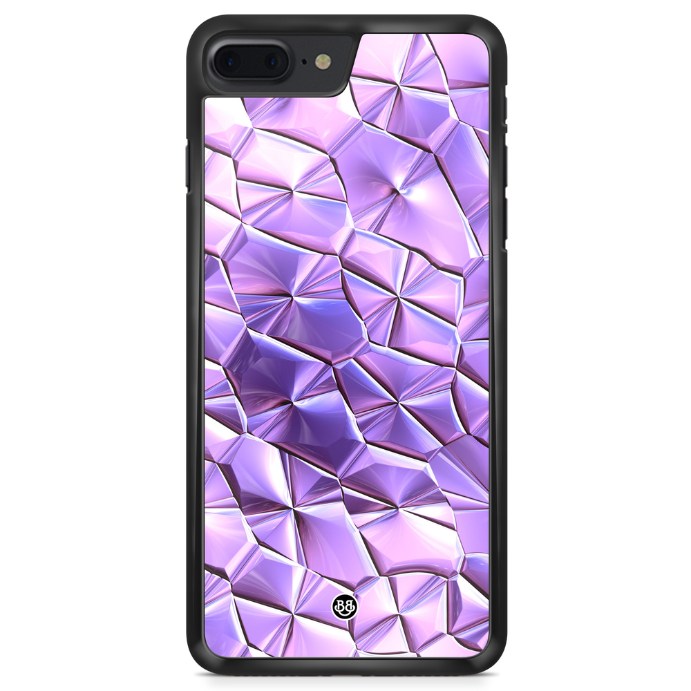iPhone 8 Plus Case - Purple Crystal